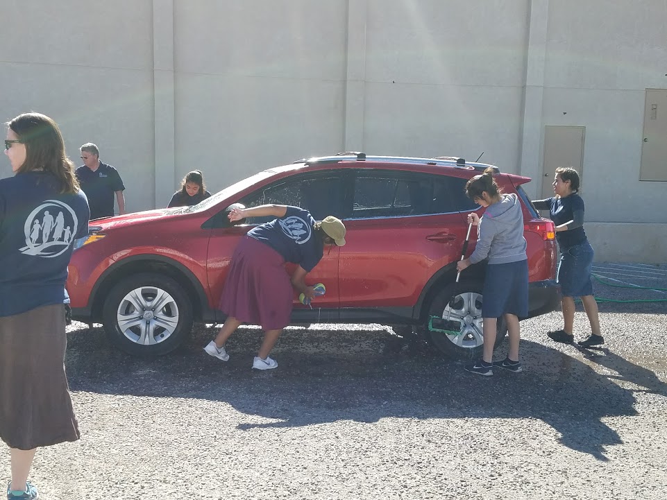 Teen Car Wash At New Heights Baptist Church Of Albuquerque Ne